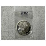 1 oz. Silver Round Indian/Buffalo