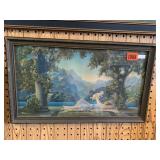 Framed Lithograph "Mother & Child" by R Atkinson