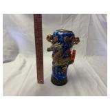 Vintage Victorian Floral Barber Bottle