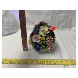 Vintage Denton China Porcelain Flower Bouquet