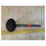 Enamel Ware Strainer Dipper