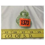 Green Depression Glass Lid