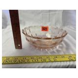 Pink Depression Bowl