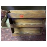 Wooden 3 Shelf Display