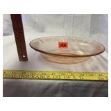 Pink Depression Bowl, Sharon