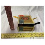 Vintage Red Dot Cigar Box w/3 Pipes