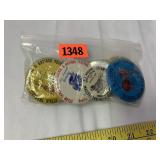 Lot of Steam Thresher Jamboree Buttons
