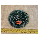 Green Swirl Enamel Lid