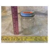 Glass Jumbo Peanut Butter Jar with Lid