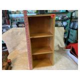 Wooden 3 Shelf Display/Book Case