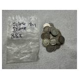 (38) Silver Dimes