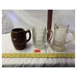 Assorted Root Beer Mugs (3)