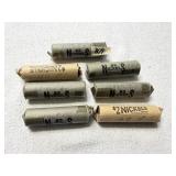 (7) Rolls of Older Nickels