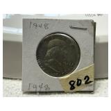 1948 Franklin Half Dollar