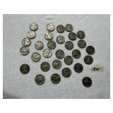 (30) Silver War Nickels