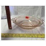 Pink Handled Serving Dish