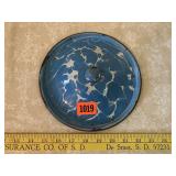 Blue Swirl Enamel Lid