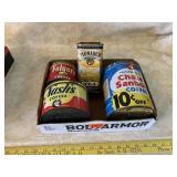 4 Vintage Coffee/Tea Tins