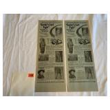 Vintage Advertising "Battle of Little Big Horn Sp