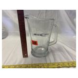 Bud Light Glass Pitcher