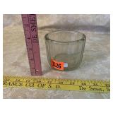 Glass Salt Canister w/o Lid