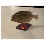 Vintage Real Taxidermy Piranha