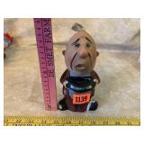 Vintage Ceramic "Retirement Fund" Coin Bank