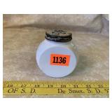 Milk Glass Salt Shaker