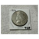 1926 Peace Dollar
