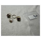 (5) 10K Gold Rings
