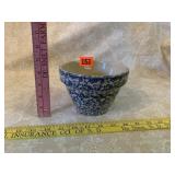 Roseville Blue Sponge Planter