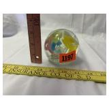 St. Claire Glass Paperweight Tea Pot