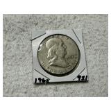 1962 Franklin Half Dollar