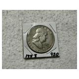 1953 Franklin Half Dollar