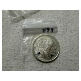 2 oz. Silver Round Indian/Buffalo