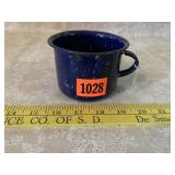 Blue Enamel Mug