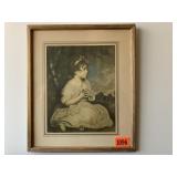 Vintage Print "Age of Innocence"