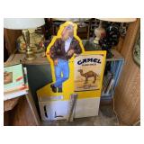 Vintage Camel Cigarette Display  with Hardware