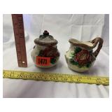 Fitz & Floyd Cream & Sugar Set