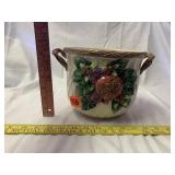 Fitz & Floyd Double Handle Vase/Planter