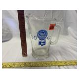 Vintage Pabst Blue Ribbon Pitcher