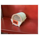 Vintage Tupperware Wagon Wheel Coaster Set