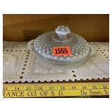 Opalescent Hob Nail Candy Dish