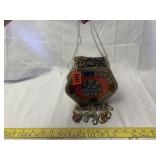 Vintage Beaded Box Purse