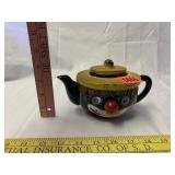 Vintage Thames Redware Brown Clown Face Tea Pot