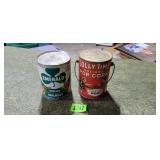 Vintage Popcorn & Walnuts Tins