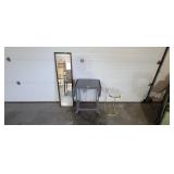 Mirror, End Table, Drop Leaf Table