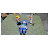 (2) Clowns & Doll