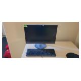 Computer Monitor & Keyboard