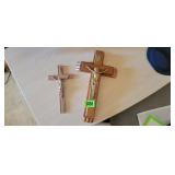 (2) Decorative Crosses